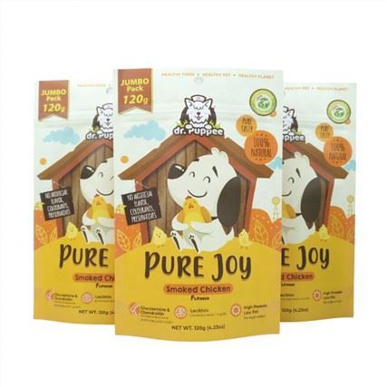 Zipper Stand Up tasak Kisállat Élelmiszer táskák